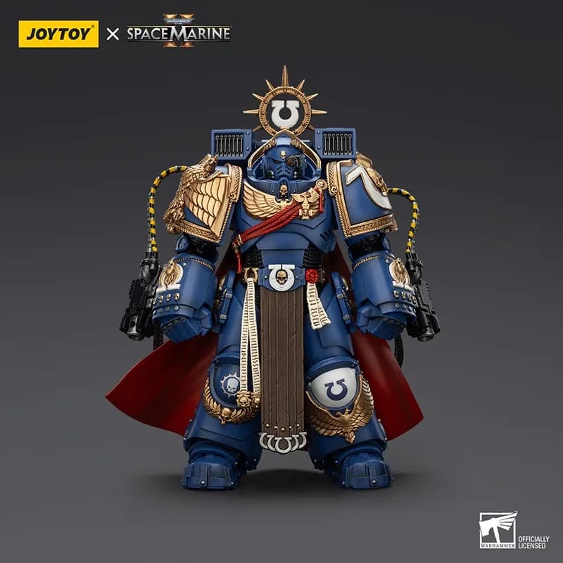 【Accessoires】Joytoy Warhammer1/18 Ultramarines Marneus Calgar, Maître du chapitre avec armure Gravis MkX et gants d'Ultramar