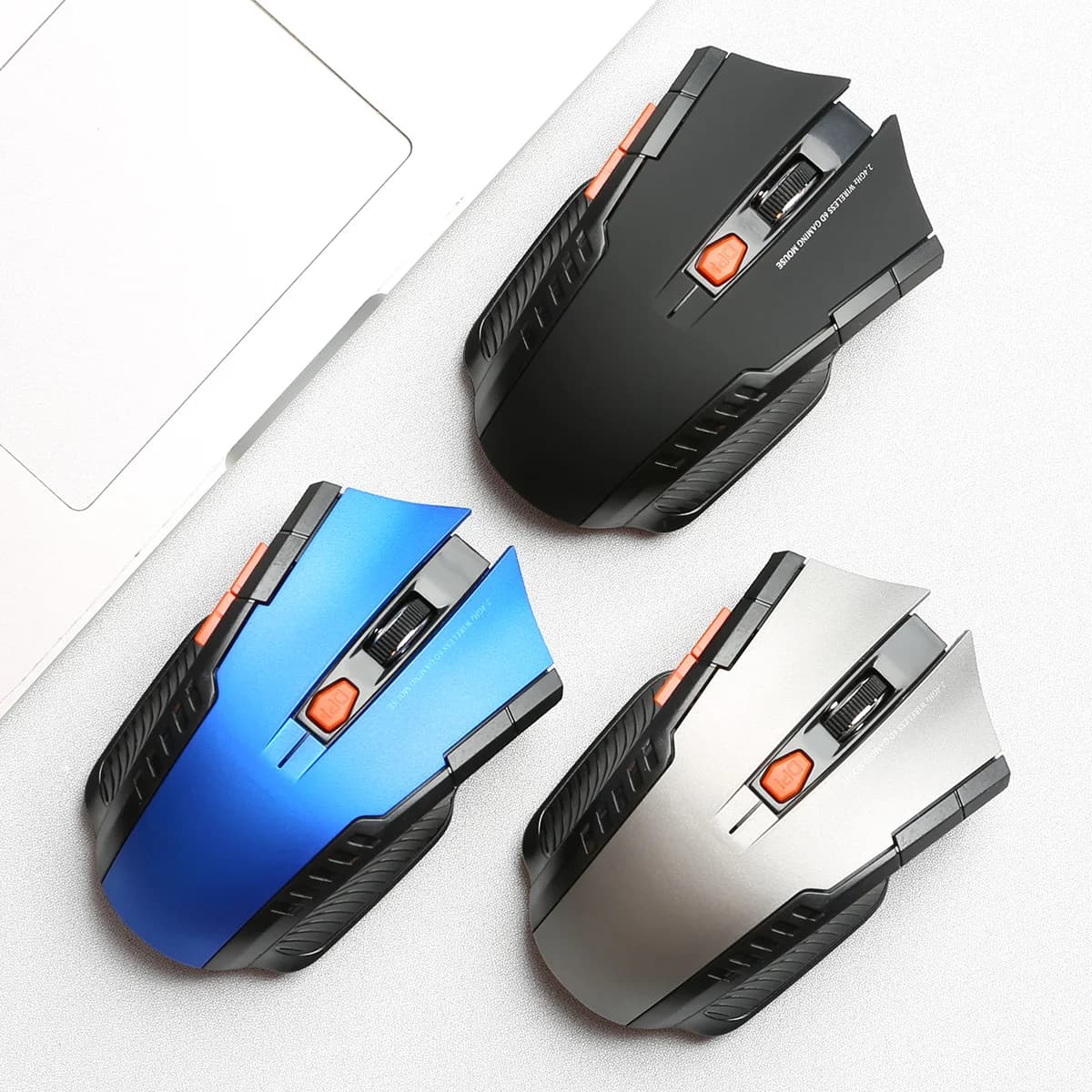 Souris sans fil ergonomique 2.4G