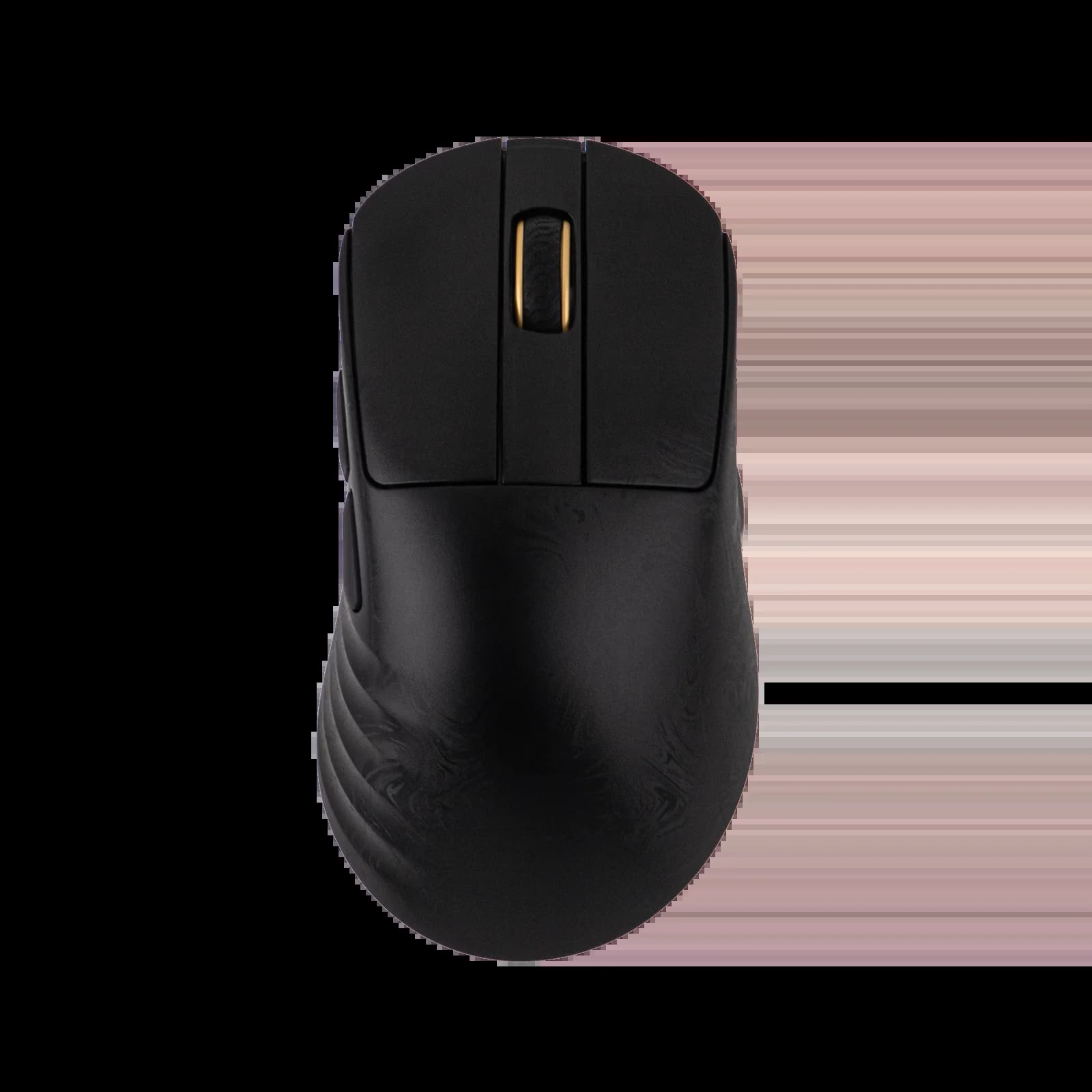 Souris de jeu EPOMAKER Carbonis, souris sans fil tri-mode en fibre de carbone composite légère avec capteur PAW3950 et écran LCD intelligent