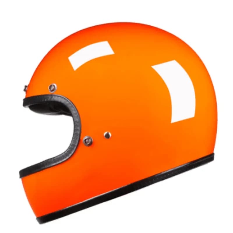 Casque de Moto intégral Orange, course de Motocross, Casco modulaire Para Moto, Design de mode pour hommes et femmes