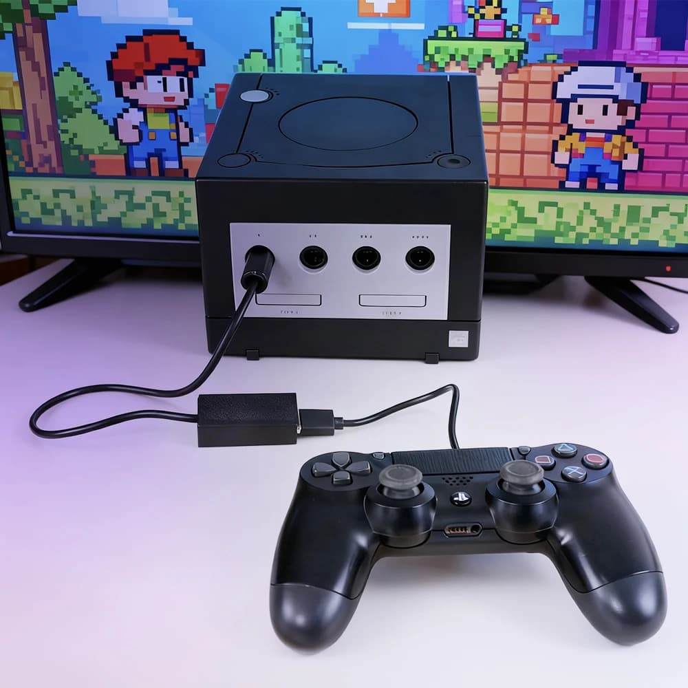 Adaptateur de contrôleur USB vers GC, adaptateur USB GC pour Console de jeu Nintendo GameCube