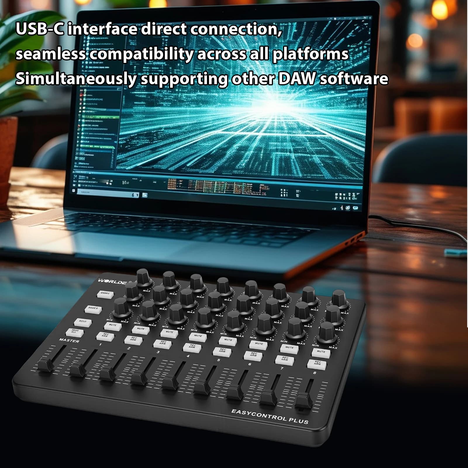 【Nouveau】Clavier MIDI portable