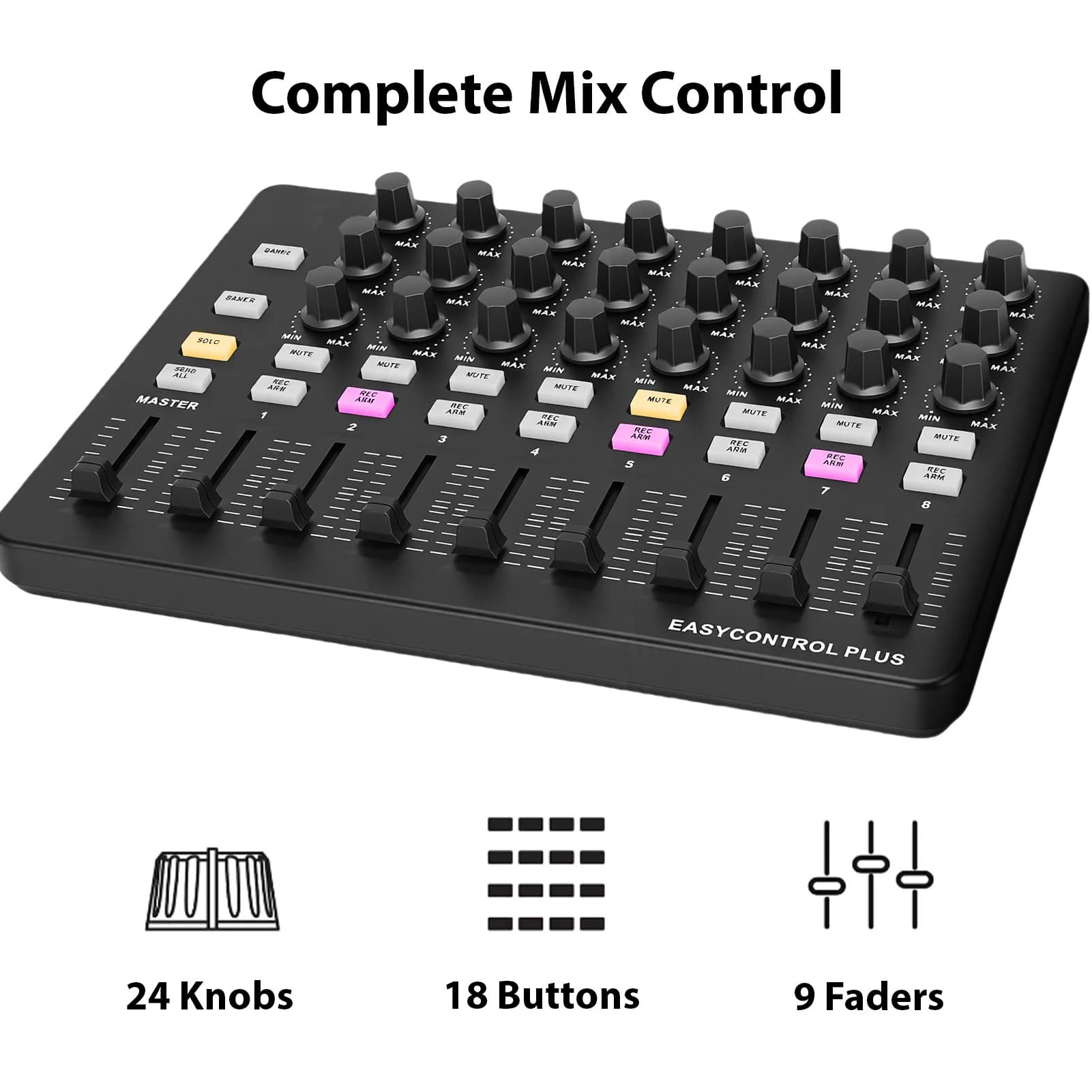 Contrôleur de clavier MIDI portable