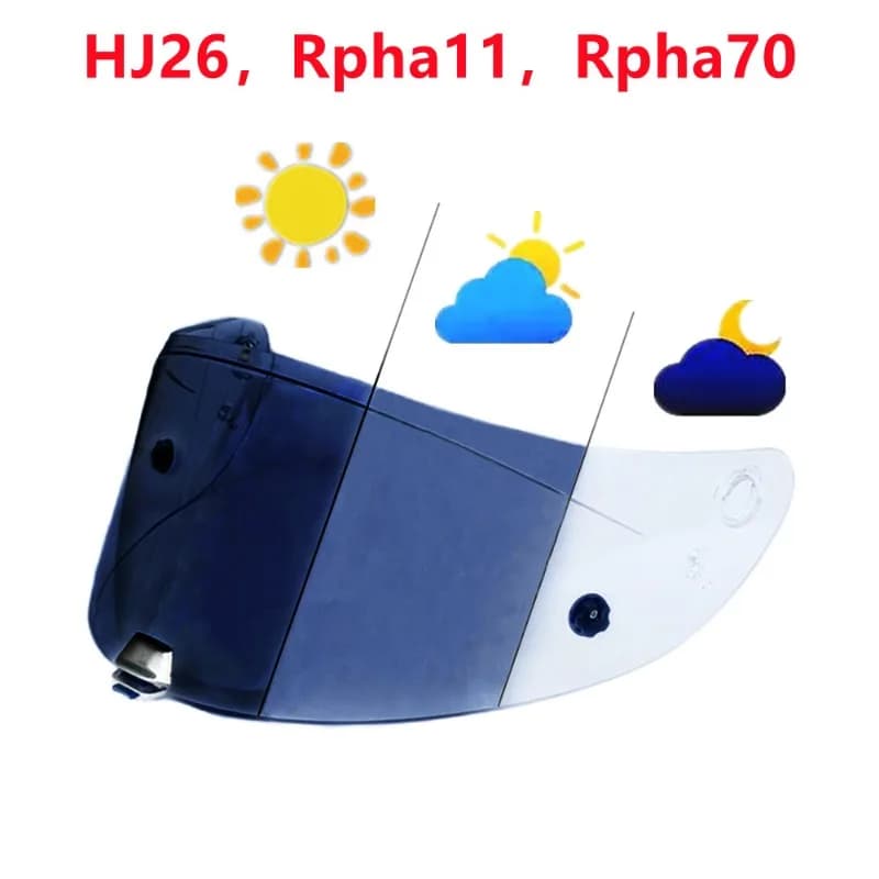 Visière photochromique pour HJC RPHA 70