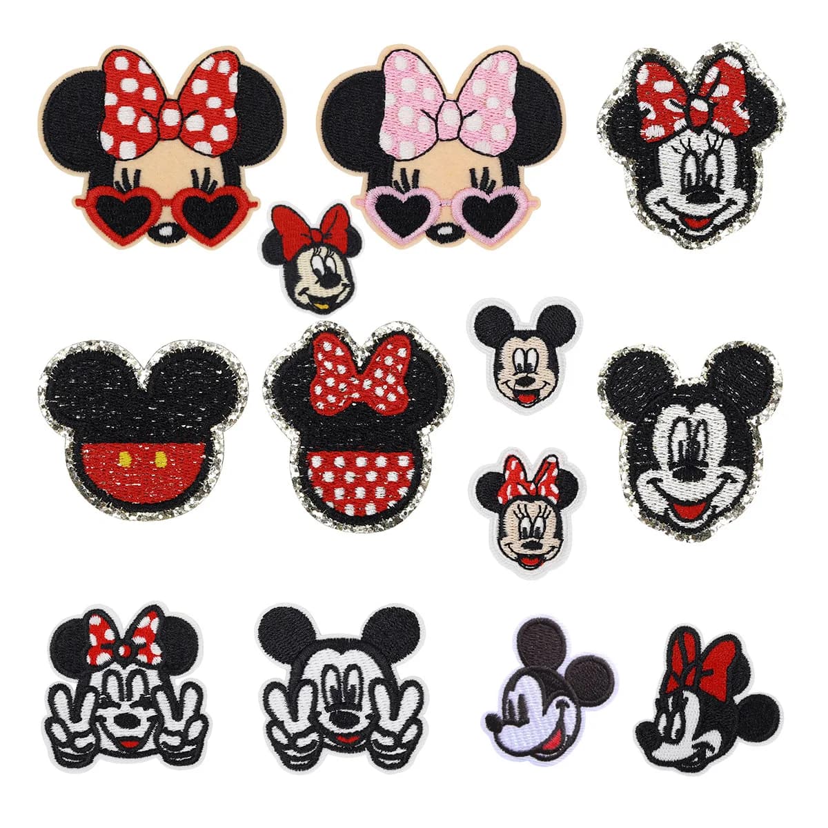 Patch de souris de dessin animé mignon, pour vêtements, chaussures, chapeaux, bricolage, couture, décoration appliquée, cadeaux de fête