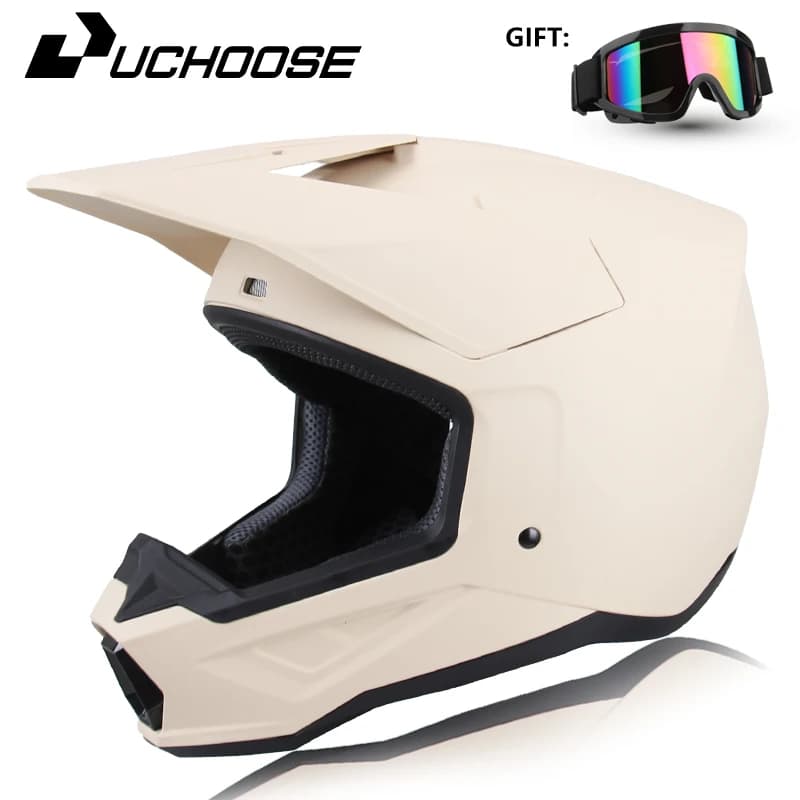 Casque intégral de moto tout-terrain