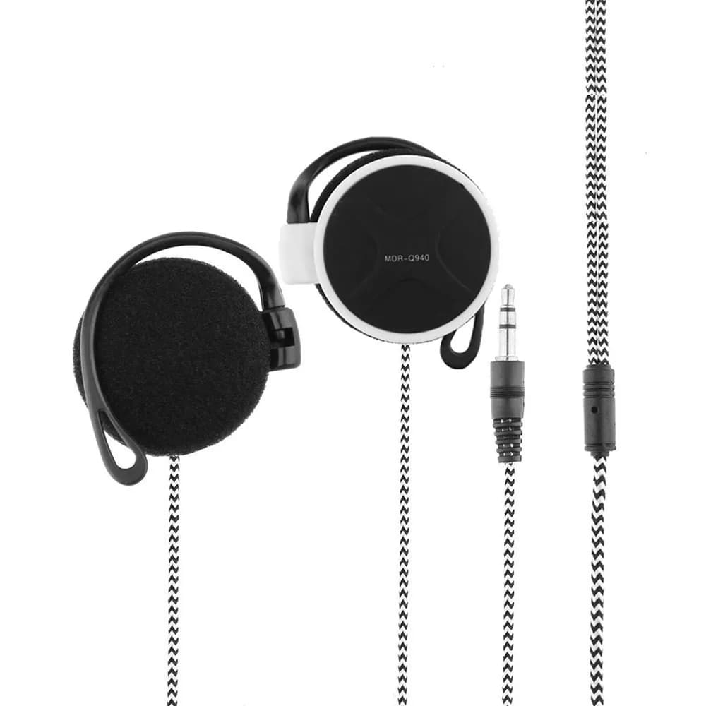 Casque de jeu filaire 3.5mm, oreillettes de sport, crochet d'oreille, musique, pour Smartphones, tablette, ordinateur portable, ordinateur de bureau
