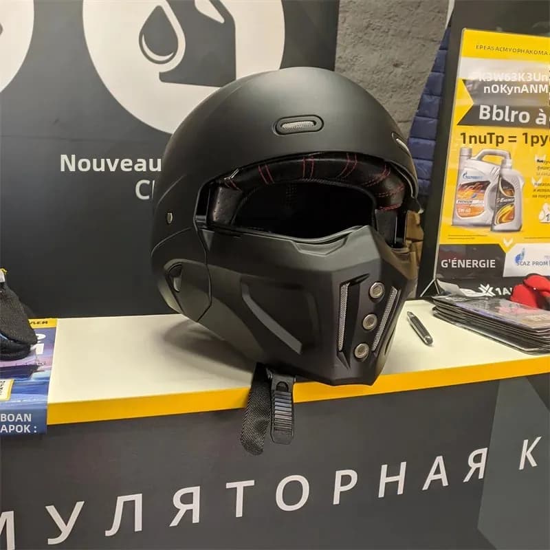 Nouveau Scorpion rétro Moto Cascos