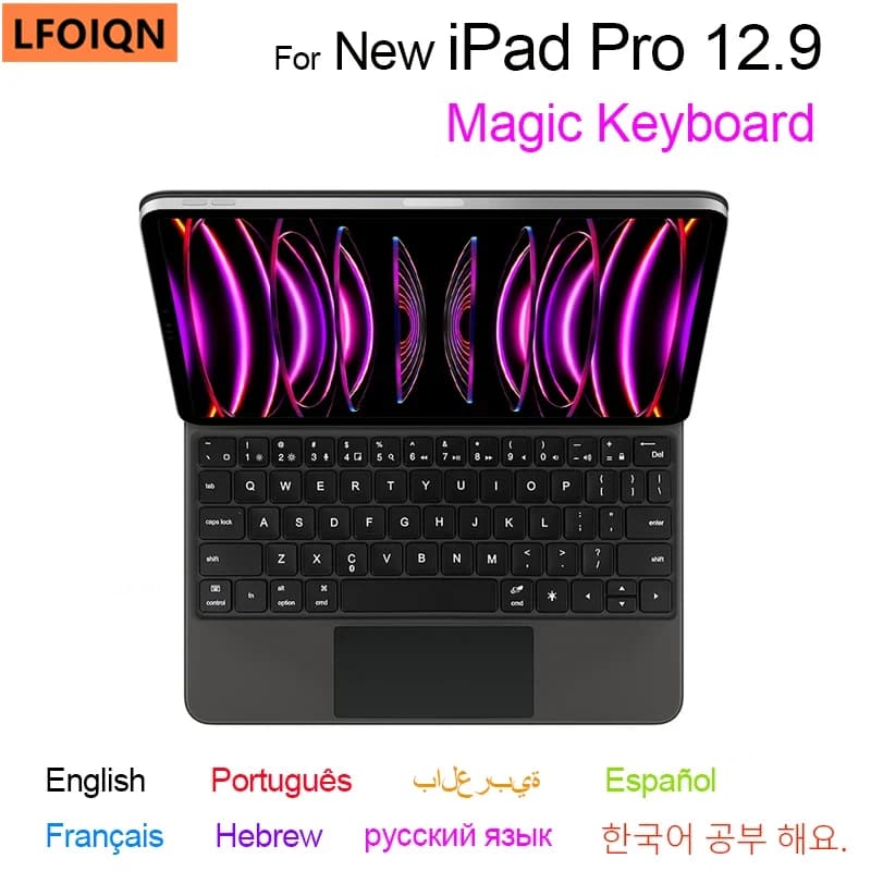 Clavier magique avec rétroéclairage pour tablette