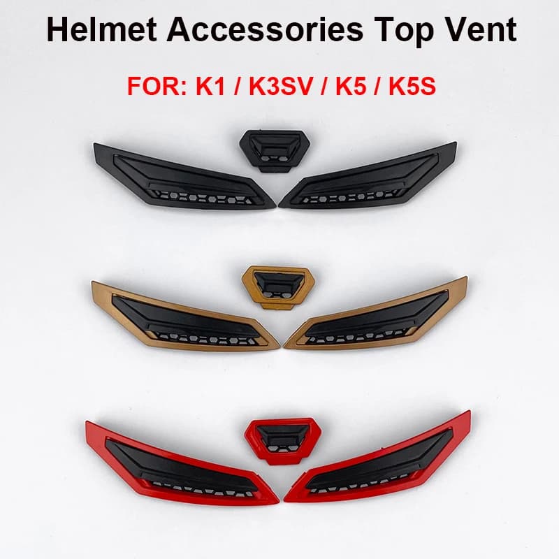 Casco AGV K1 accessoires De casque visière adaptée pour AGV K1 K3SV K5 K5S casque De Moto évent supérieur Capacete De Moto pièces accessoires