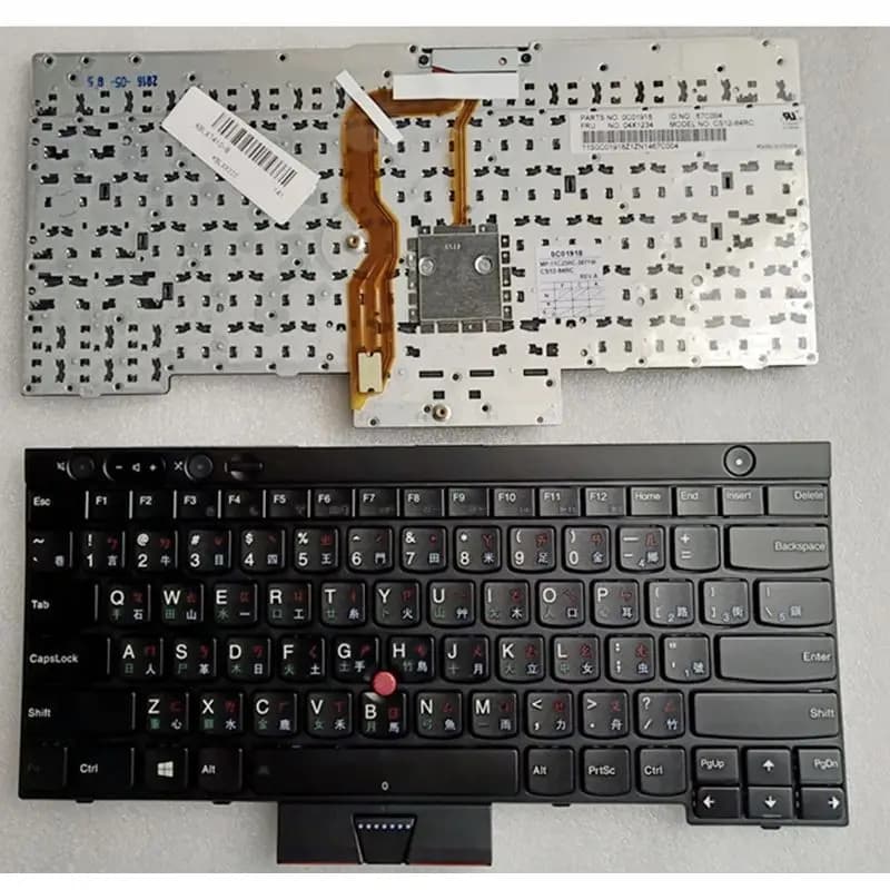 Nouveau clavier d'ordinateur portable américain pour LENOVO Thinkpad X220 X220I X220T T410I T510I W520 T420S T520I T410S T400S T520 T420 x230I T510 W510