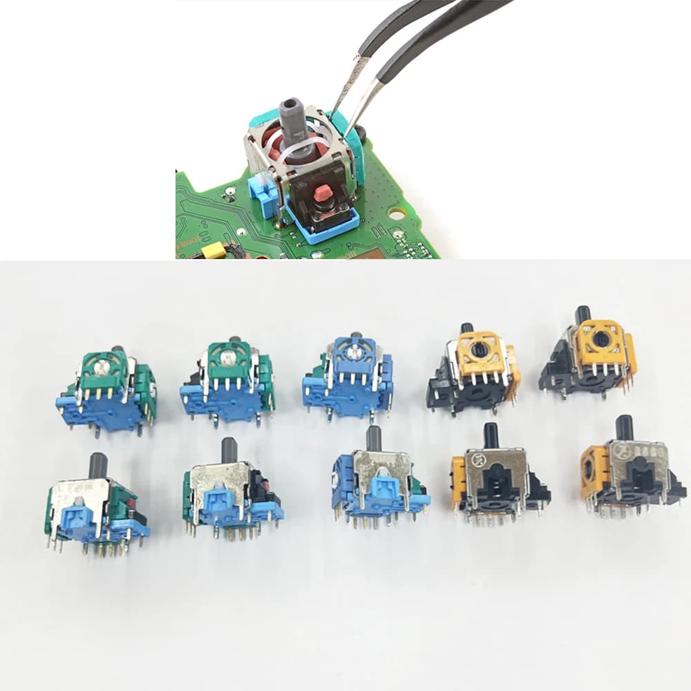 50 pièces/lot de joysticks analogiques ALPS pour manettes PS5