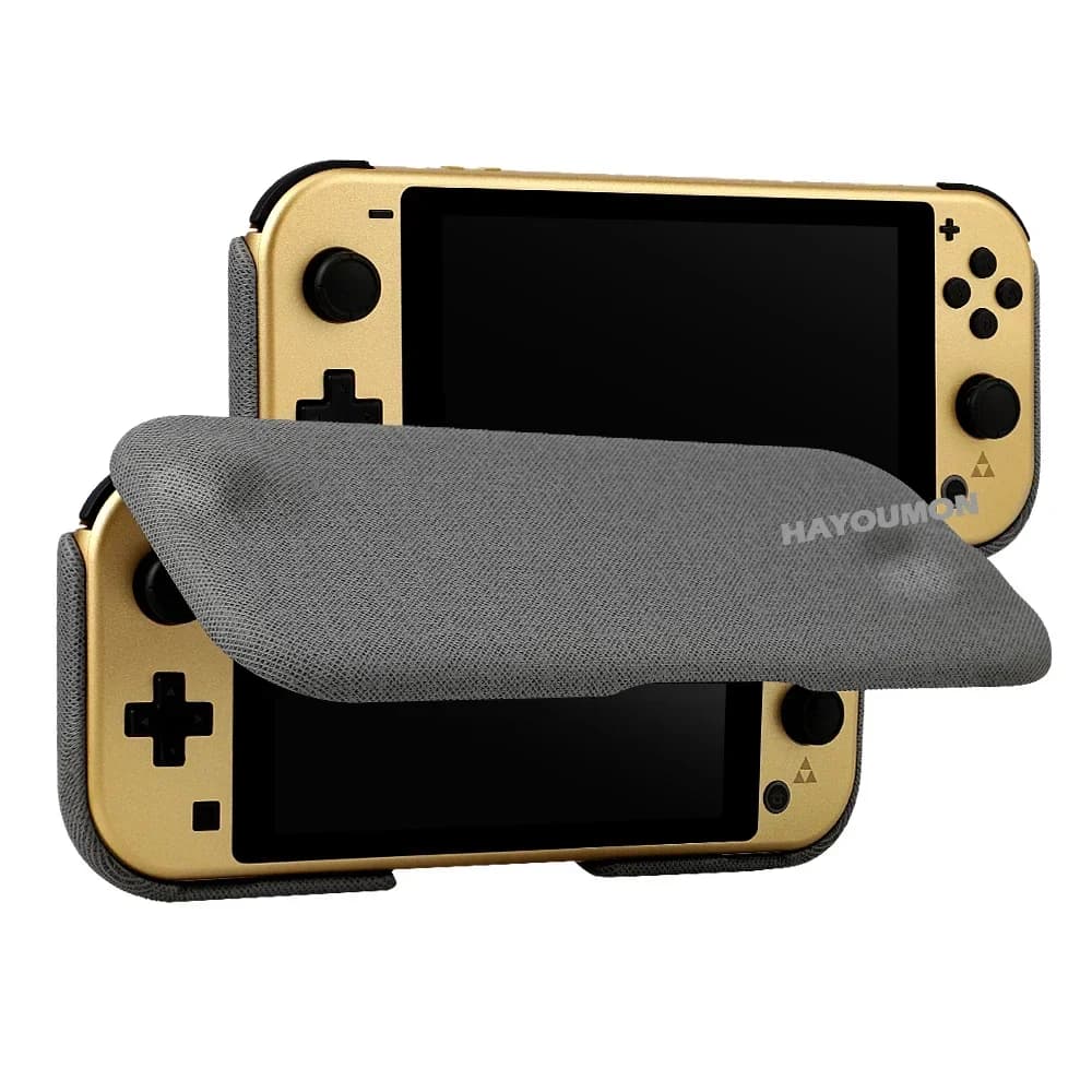 Étui de protection pour Switch Lite avec coque avant magnétiquement détachable pour accessoires de jeu Switch Lite