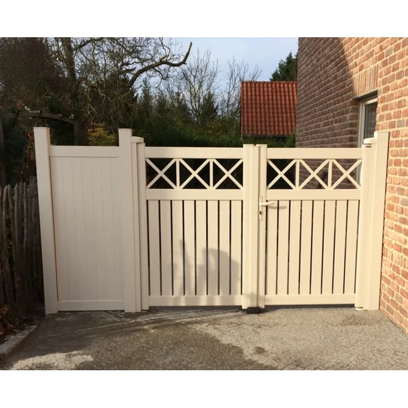 Porte décorative pivotante automatique moderne