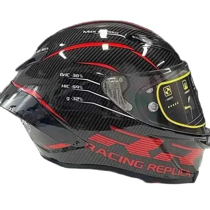 Double RR Scooter Casque Motocross grand Spoiler Casque hommes et femmes équitation Casque de moto intégral Casco Capacete Casque