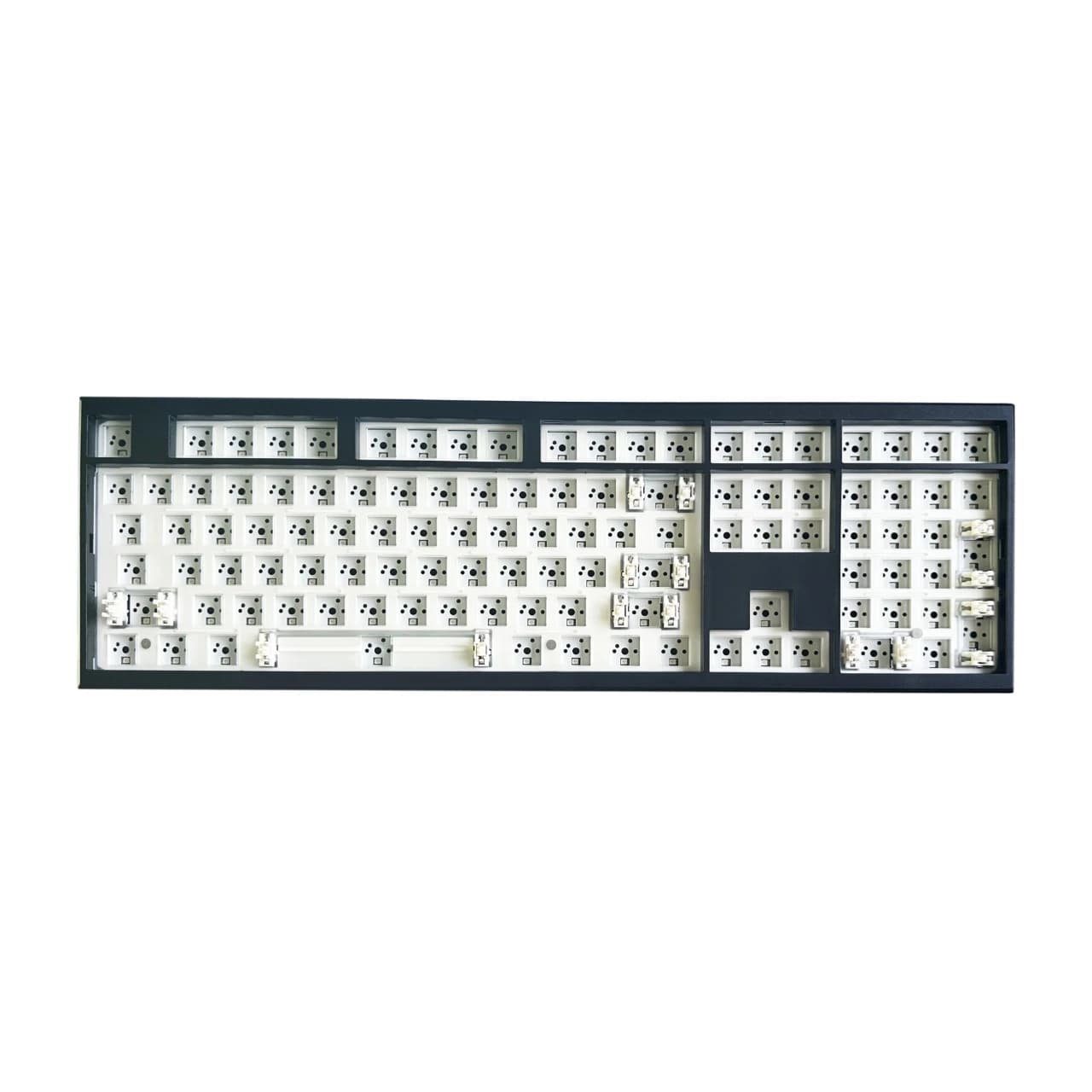 Kit de clavier mécanique de jeu rétro-éclairage rvb échange à chaud Structure de joint rétro-éclairé prise en charge