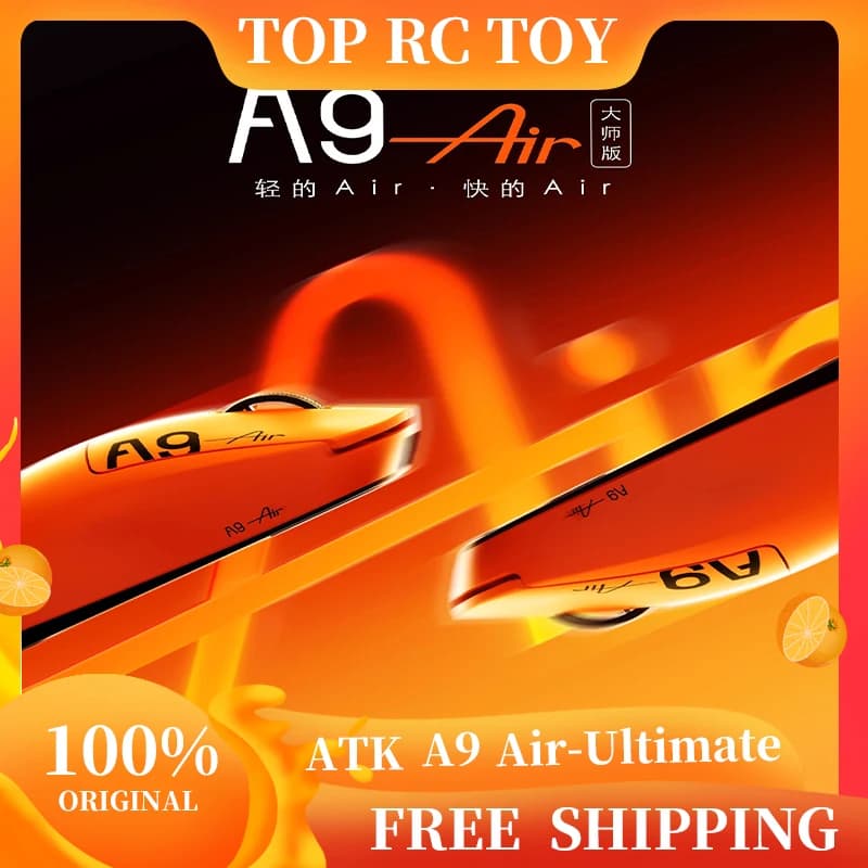 ATK DragonFly A9 Air Ultimate souris de jeu sans fil PAW3950 Ultra 42000DPI 750IPS 8KHz RGB conception ergonomique pour Windows MacOs