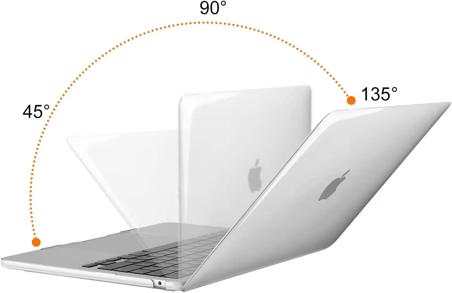 MOSISO pour MacBook Air 13 13,6 pouces Coque 2025-22 M4 A3240 M3 A3113 M2 A2681 pour Macbook Pro 14 M1 M2 M3 M4 M5 Coque rigide en plastique