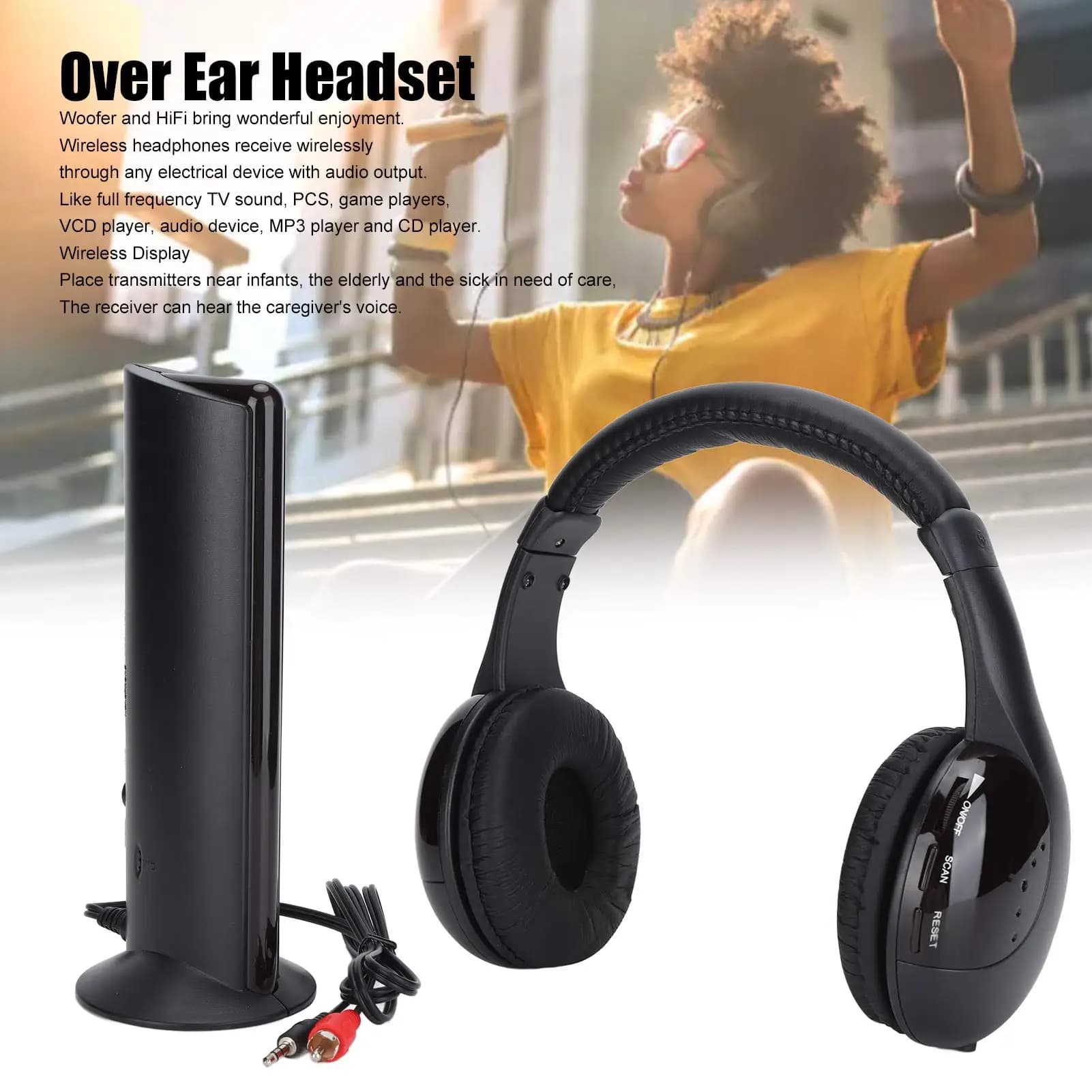 Casque audio supra-auriculaire