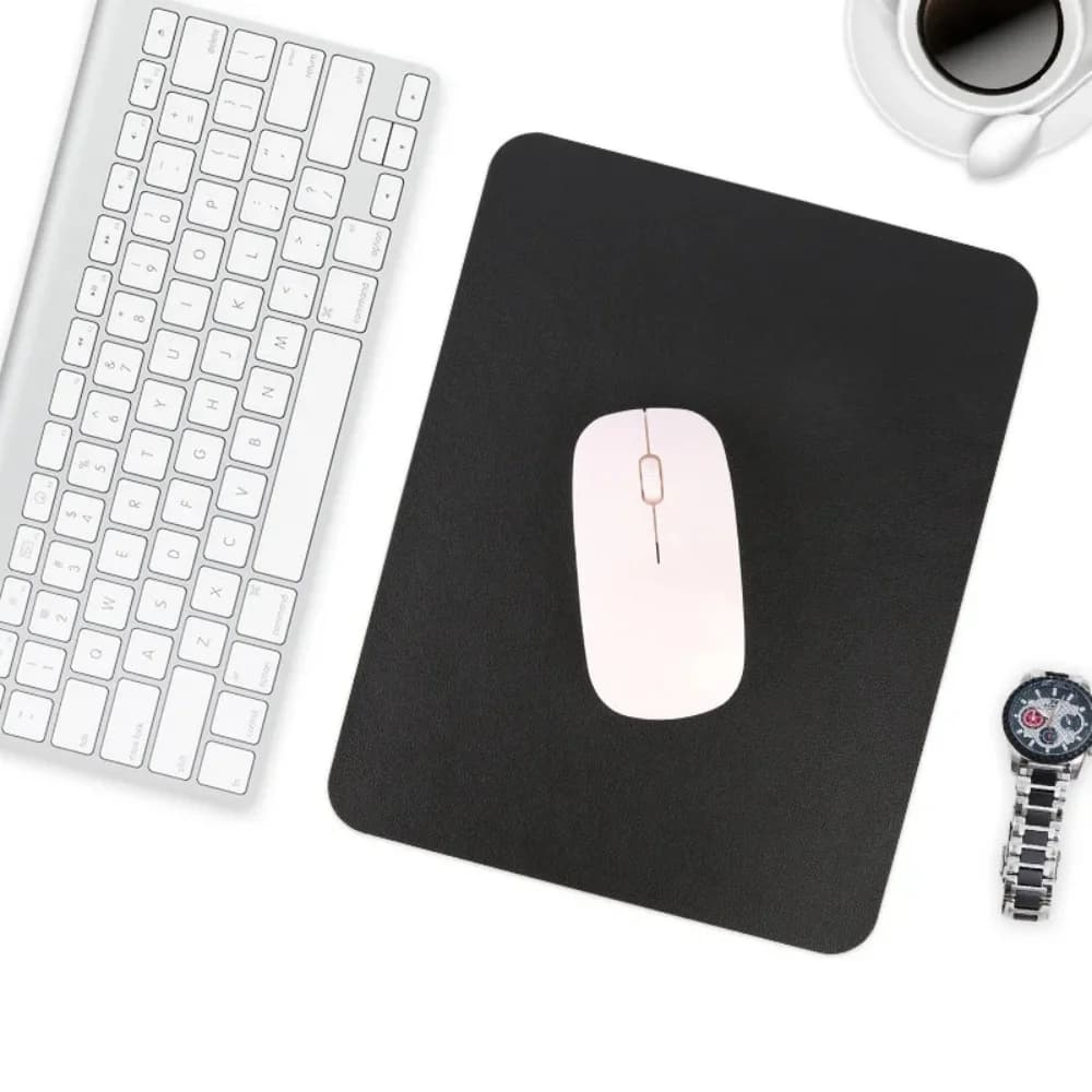 Tapis de souris en cuir PU de qualité supérieure, imperméable, antidérapant, pour jeux sur ordinateur de bureau, anti-rayures, facile à nettoyer, pour PC, ordinateur portable et ordinateur de bureau