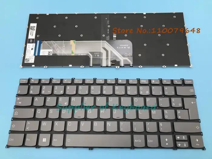 Clavier anglais/russe/français/espagnol latin/royaume-uni/portugais pour Lenovo Yoga Slim 7-14ARE05