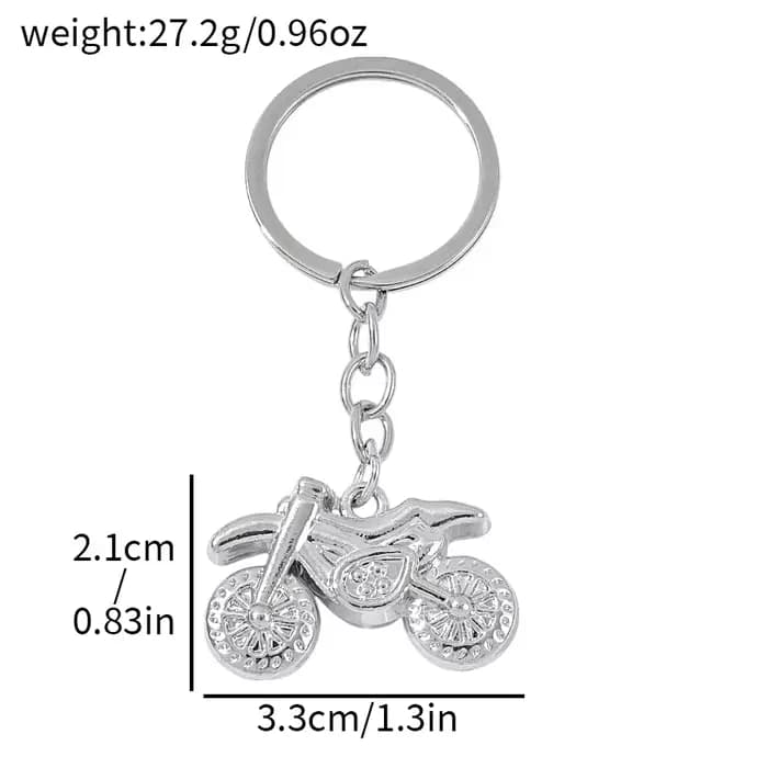 Porte-clés créatif de voiture de course F1, petit pendentif en métal, cadeau, souvenir de club de co