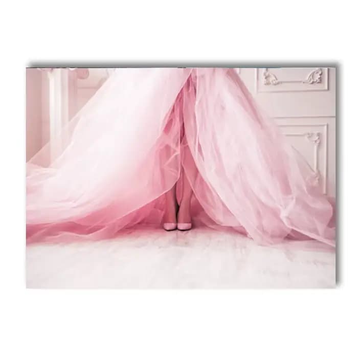 Peinture sur toile de fleur rose pour la décoration intérieure, art mural, affiche nordique, photo,