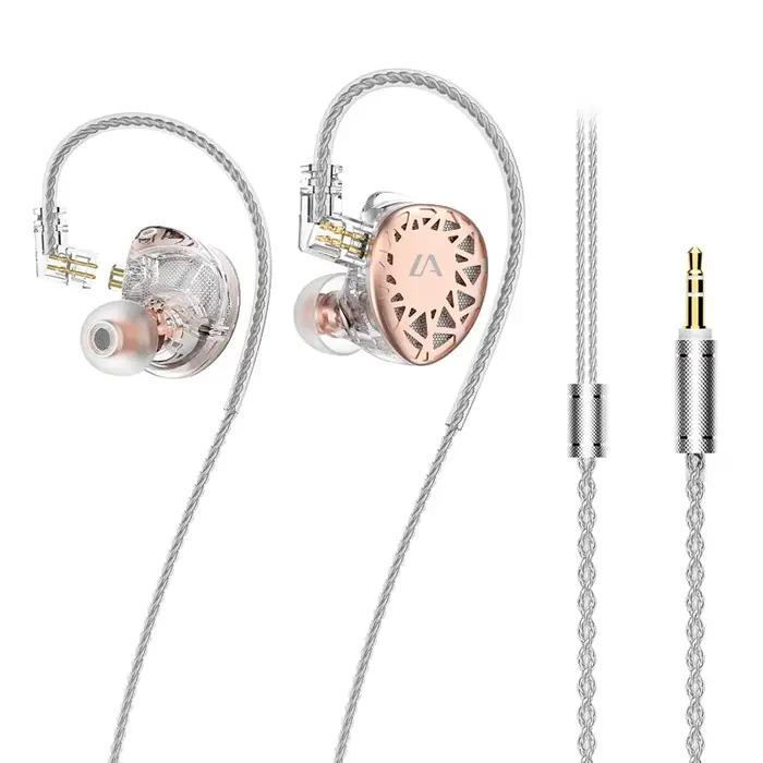 Écouteurs dynamiques HiFi, 2esse + 2BA + 2EST, technologie hybride électrostatique à armature d'équi