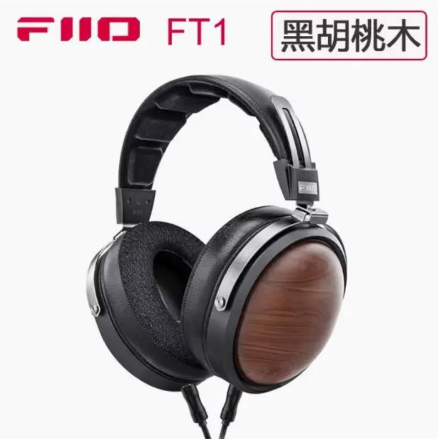 FiiO FT1 casque Hi-Fi filaire à diaphragme Composite en Fiber Nanowood sur l'oreille fermée à l'arri