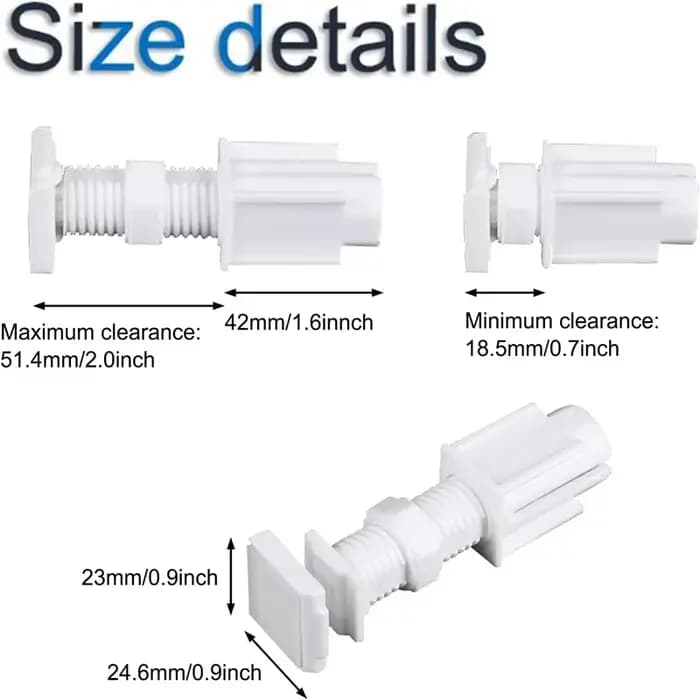 Accessoires pour stores occultants de 1 pouce sans perçage, pour l'e-commerce transfrontalier, insta