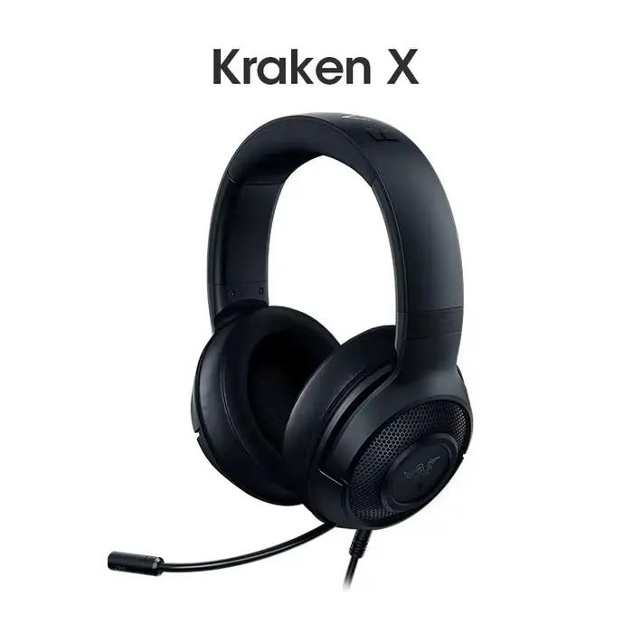 Razer Kraken X Essential Casque De Jeu 7.1 Son Surround Casque Microphone Cardioïde Pondable 40mm Un
