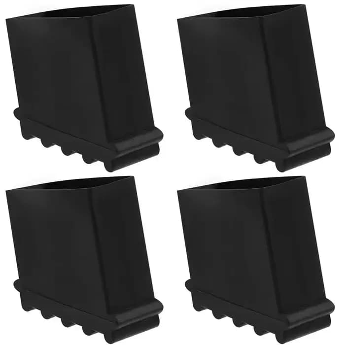 Couvre-pieds polyvalents pour escaliers, 4 pièces, protection des pieds, tapis de pied en caoutchouc
