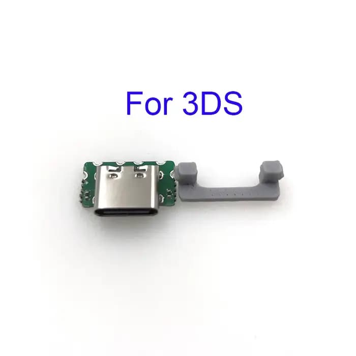 1 pièces/20 pièces 2 en 1 USB-C USB type-c Port de chargement pour Nintendo 3DS nouveau 3DS XL LL