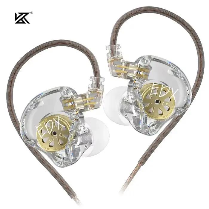 KZ-Écouteurs EDX Lite HIFI Bass, Écouteurs de musique stéréo, Écouteurs intra-auriculaires, Casque d