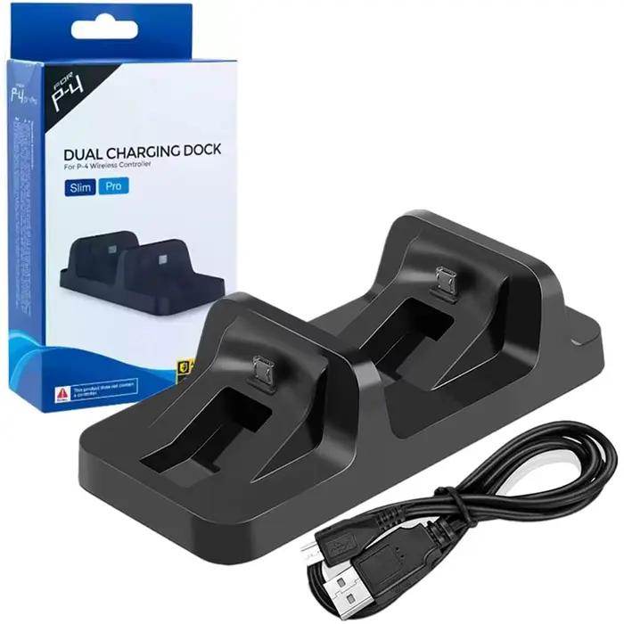 Station de charge pour chargeur double contrôleur, pour PS4 PlayStation 4, contrôleurs DualShock PS4