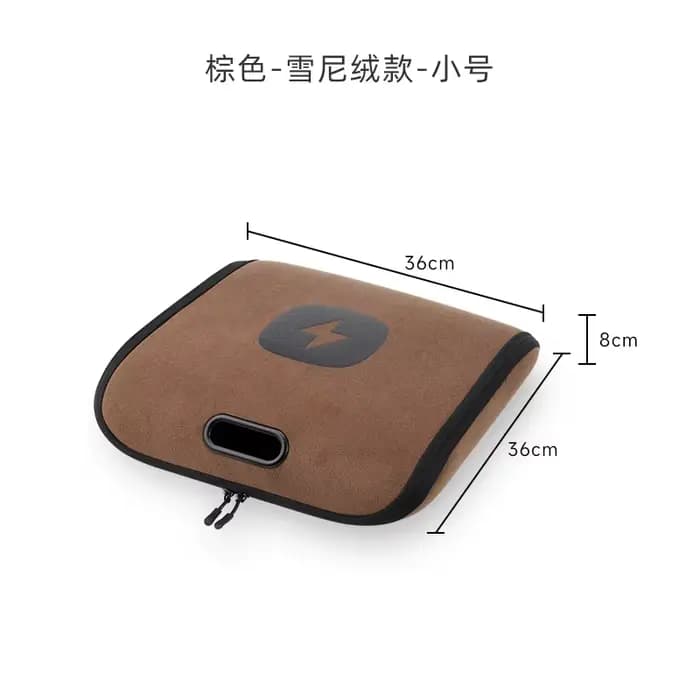 Sac de rangement multifonctionnel portable pour câble de charge de VE, organisateur de voiture en da
