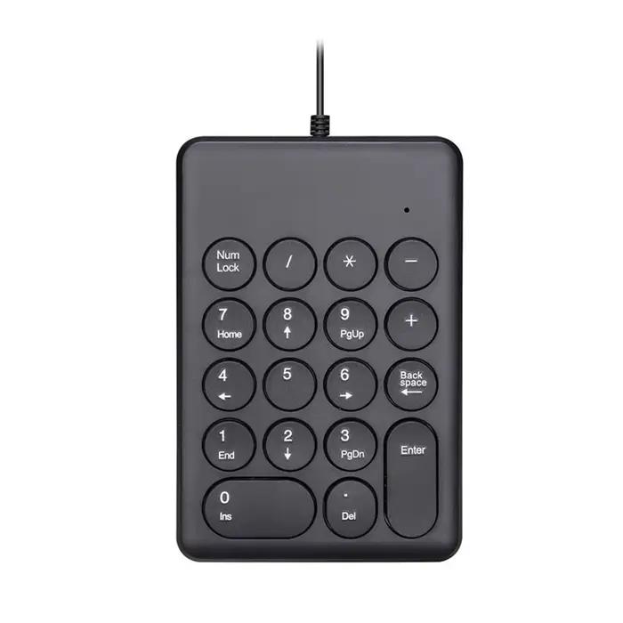 Pavé numérique sans fil, Mini capuchons de touches numériques, 2.4G, clavier filaire USB, ordinateur