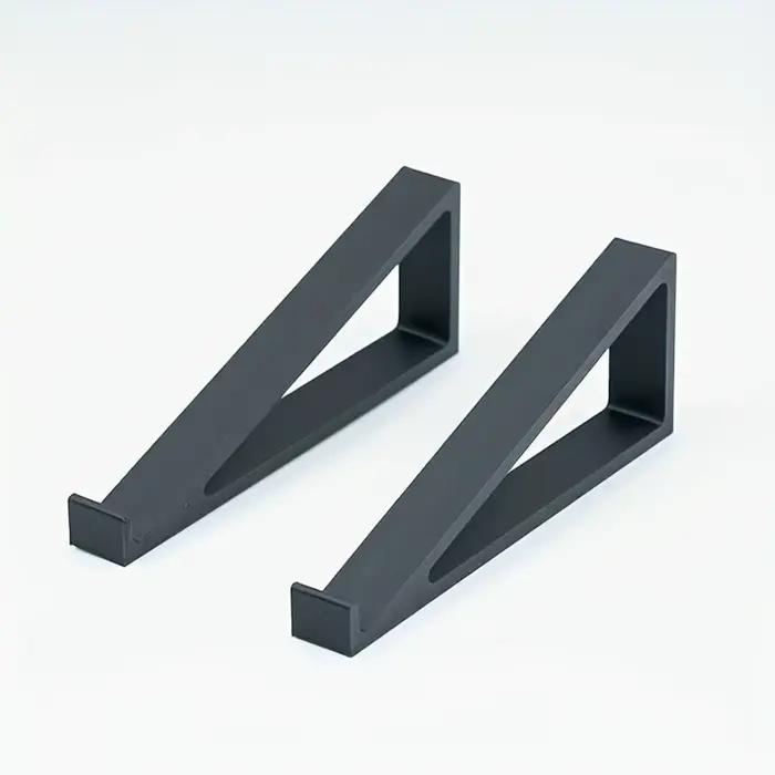 1 paire de supports ergonomiques pour clavier et moniteur – Riser de bureau à hauteur réglable