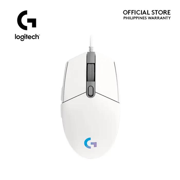 Souris Logitech G102, souris ergonomique originale, optique, 8000 DPI, 16,8 millions de couleurs LED