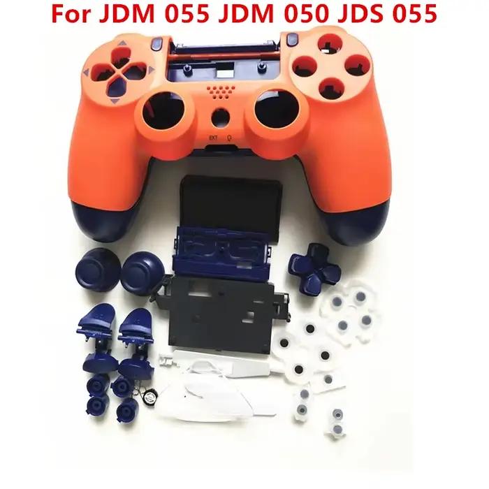 Pour PS4 modèle JDS 055 JDM-050 JDM-055 contrôleur bricolage personnalisé ensemble complet coque de