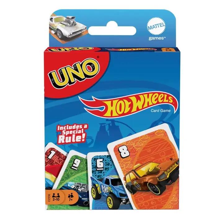 Nouveau jeu de cartes à collectionner authentique Mattel Uno Elite Hot Wheels X Formule 1 F1 Racing,