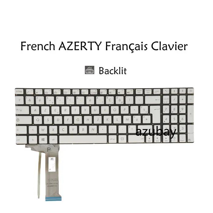 Clavier d'ordinateur portable rétro-4.2 pour Bali, AZERTY, Royaume-Uni, Suisse, Allemand, QWERTZ, N7