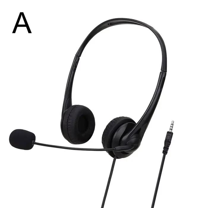 3.5mm/USB casque d'ordinateur avec Microphone antibruit chat réseau enseignement vidéoconférence sté
