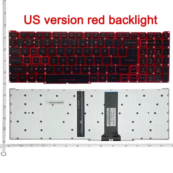 US/RU/AR nouveau clavier d'ordinateur portable pour ACER AN515-54 AN515-55 AN515-43 AN517-51 AN715-5