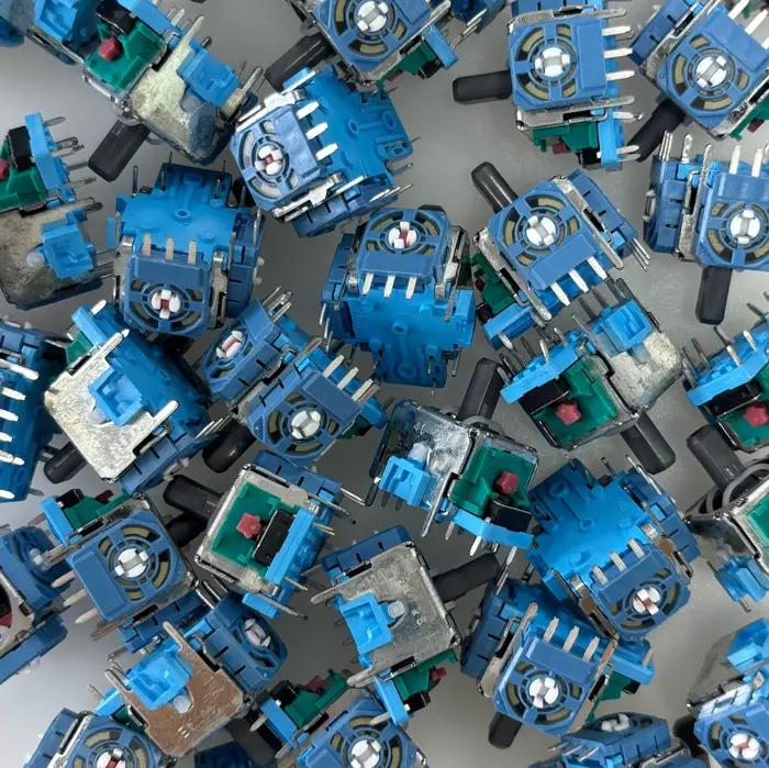 100 pièces Original nouveau bleu pour PS5 Dualsense contrôleur 3D bâton analogique pour Playstation