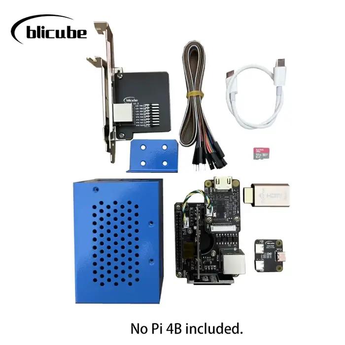 PiKVM v3 BliKVM HAT "KVM sur IP" Raspberry Pi 4b PoE HDMI CSI