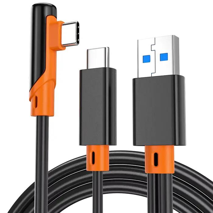 Câble de chargement de transfert de données 5Gbps USB3.0 vers type-c pour PSVR2 Oculus Quest 3 /2 câ