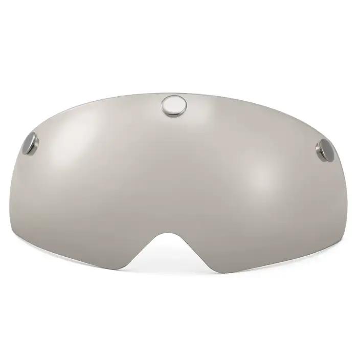 Casque de vélo de montagne avec poignées de lumière arrière, visière magnétique amovible, protection