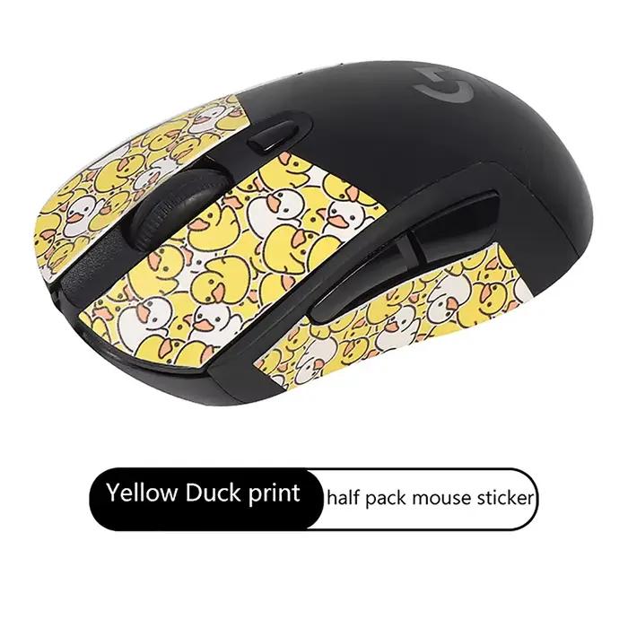 Bande Adhésive pour Souris G403 G603 G703, Autocollant Antidérapant, Peau de Lézard, Absorbant la Su