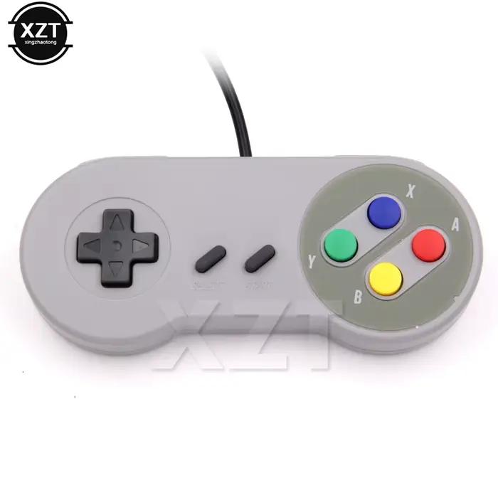 Contrôleur de jeu USB pour manette de jeu classique Super Nintendo SNES Famicom pour PC MAC systèmes